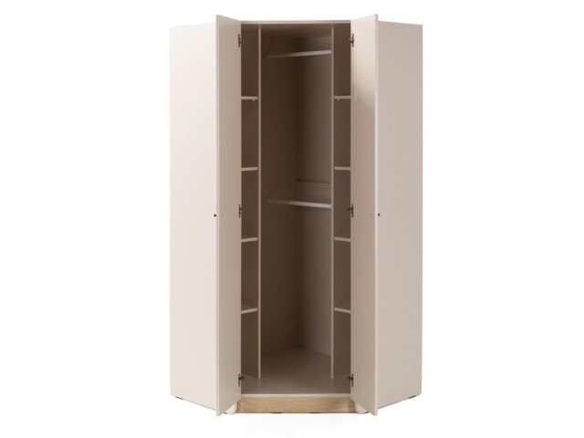 Bobillo Corner Wardrobe 95cm with 2 Doors