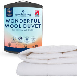 Wonderful Wool 7/9 tog Cotton Cover Duvet