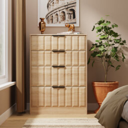 77 cm W Chest of 4 Drawers