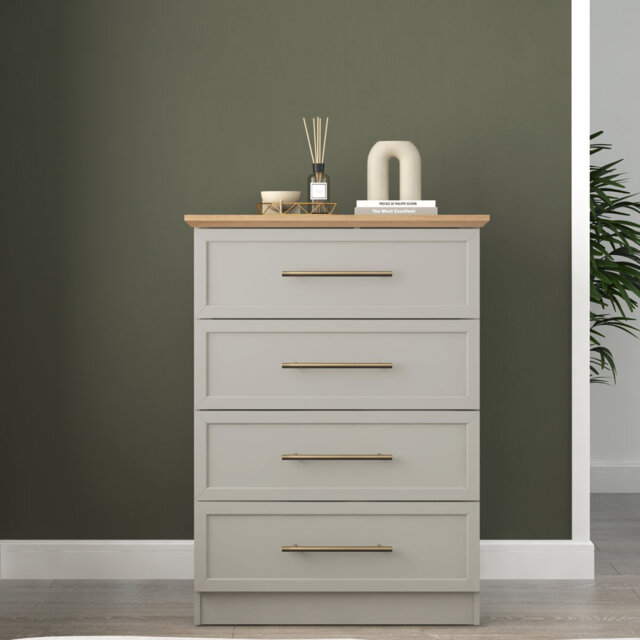 Cleverdon Feya 4 Drawer Chest Of Drawer