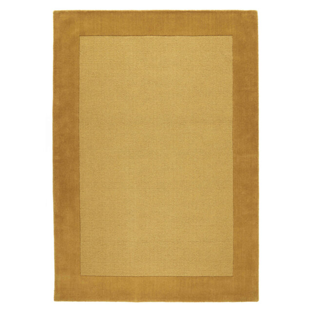 Colver Hand Loomed Wool Yellow Rug
