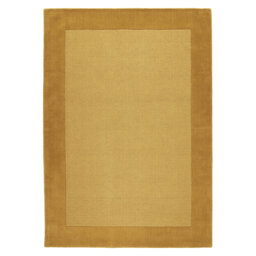 Colver Hand Loomed Wool Yellow Rug
