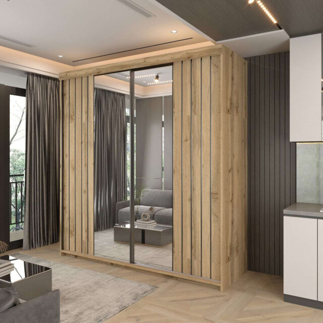 2 Door Laminate Wardrobe