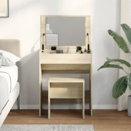 Dressing Table And Stool 60X40x113.5 Cm