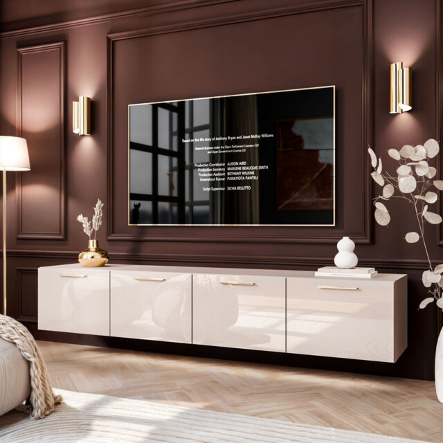 "Unfinished TV Stand for TVs up to 58"""