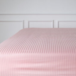 Mix & Match Bundle 200 Thread Count Striped Turkish Cotton Sateen Flat Sheet
