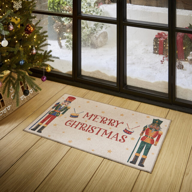 Christmas Washable Anti Slip Rug