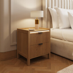 48cm W Particle Board / Chipboard Bedside Table