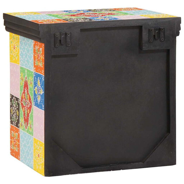 40cm W Solid + Manufactured Wood Bedside Table