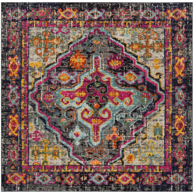 Eastchester Grey/Fuchsia Rug