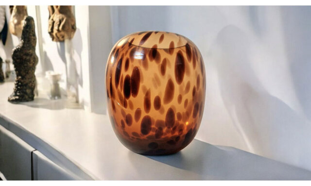 Demariana Handmade Glass Decorative Urns & Jars