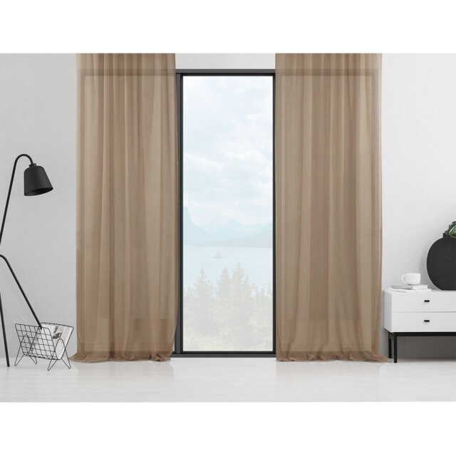Sheer Curtain Panel Pair