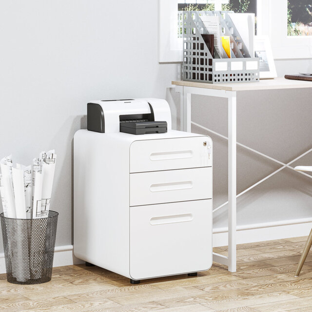 Uwharrie 3 Drawer Filing Cabinet