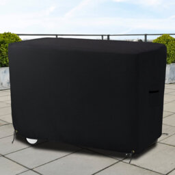 High Density Multipurpose Patio Bar Cart Cover, Beverage Serving Cart Cover, Rolling Wicker Bar Cart Cover for Outdoor Bar Cart 
