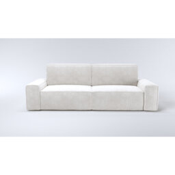 Candee 251Cm Square Arm Sofa Bed