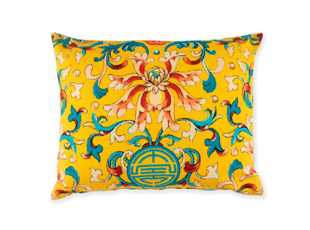 Excelsa cushion La Via Della Seta Living cotton 50x40x20 cm