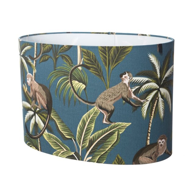 81.28cm H Cotton Oval Lamp Shade ( Screw On )