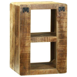 TV Cabinet Multicolour 36 X 30 X 54 Cm Solid Reclaim Wood