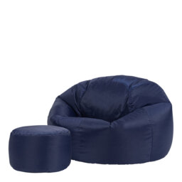 icon Classic Indoor Outdoor Bean Bag Chair & Pouffe