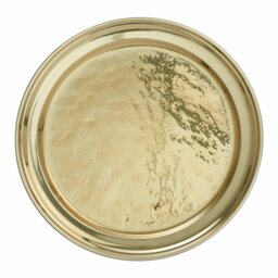 Selma Stainless Steel Decorative Plate 1