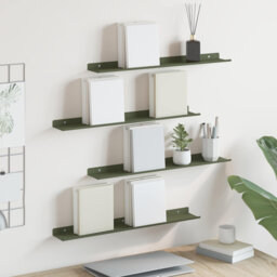 Floating Shelf Wall-Mounted Steel Home Storage Shelving Modern Shelves