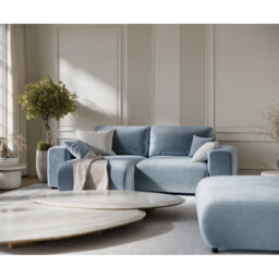 Corner Sofa with square arms