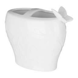 Edelle Porcelain China Toothbrush Holder