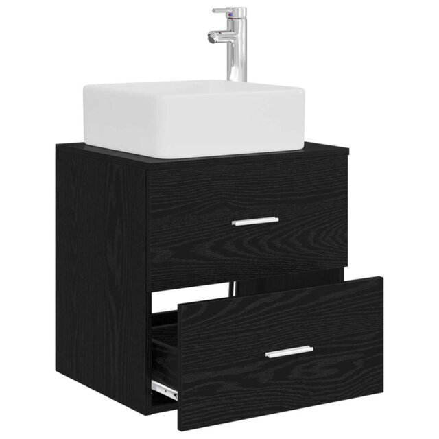 Single Bathroom Vanity with Ceramic Basin