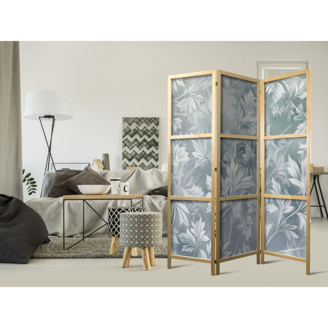 171cm H Solid Wood Folding Room Divider