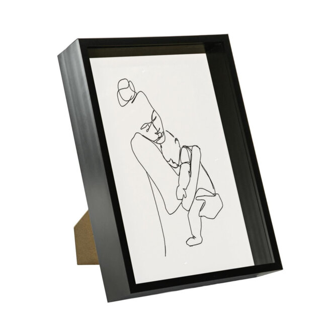"Nicola Spring - Deep Box Photo Frame - A4 (8 x 12"")"