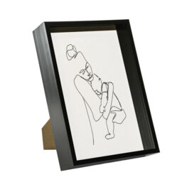 "Nicola Spring - Deep Box Photo Frame - A4 (8 x 12"")"