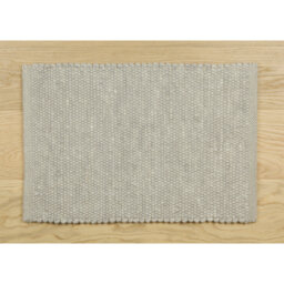 Handmade Wool Stone Grey Rug