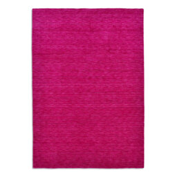 Hand Loomed Wool Pink Rug