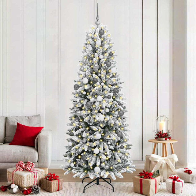 vidaXL Artificial Christmas Tree with 150 LEDs