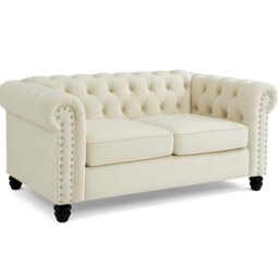 Chesterfield Sofa Black Velvet