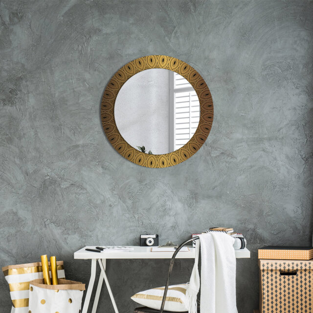 Huldar Glass Flat Wall Mirror