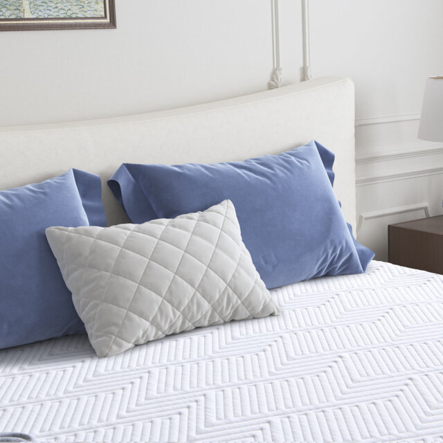 15 cm, 18cm, 20cm and 25cm Gel Memory Foam Mattress - 5-Zone Support, Reduced Motion Transfer, Medium Firm, Breathable Cover, Box-Packed for Easy Setu