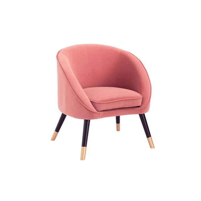 Vedder Velvet Barrel Chair