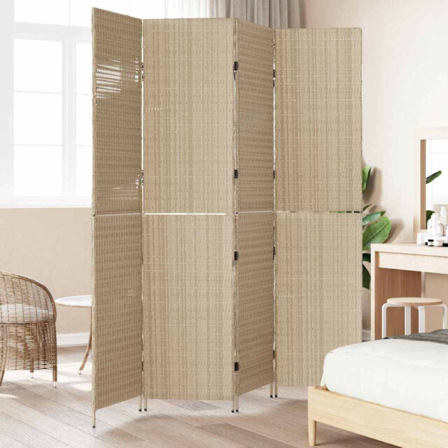 4 - Panel Folding Room Divider