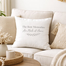 Indoor / Outdoor White Square Throw Pillow Cover