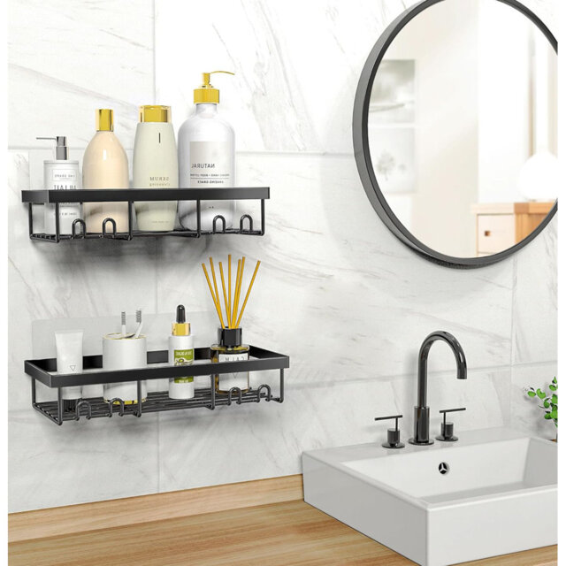 Metal Bathroom Shelves