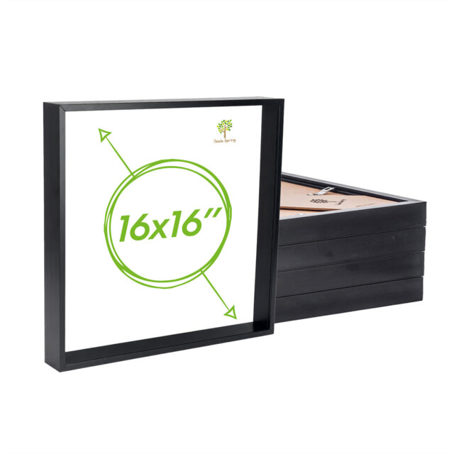 Nicola Spring - 3D Deep Box Photo Frames - Pack of 5