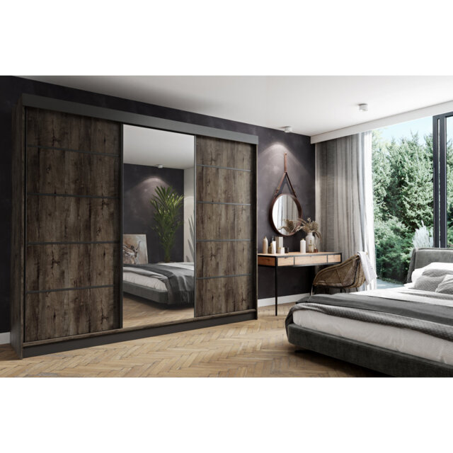 Baani Manufactured Wood Wardrobe