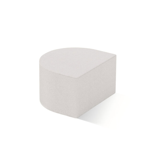 Geometric Comfort Wowmax Creative Coffee Table, Irregular Ottoman, Modern Upholstered Ottoman Coffee Table For Living Room, Lounge Reception Areas