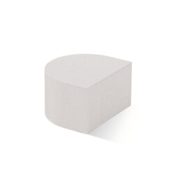 Geometric Comfort Wowmax Creative Coffee Table, Irregular Ottoman, Modern Upholstered Ottoman Coffee Table For Living Room, Lounge Reception Areas