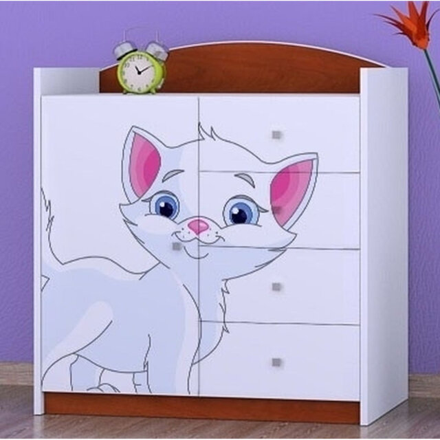 Neumann Kids 4 - Drawer Combo Dresser