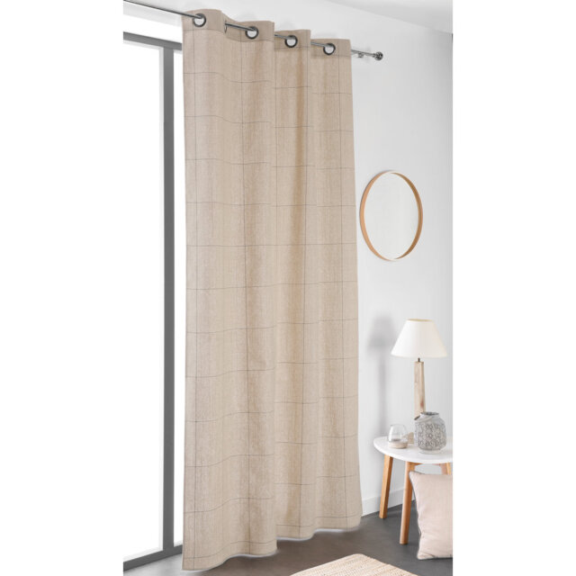 Esmund Semi Sheer Single Panel