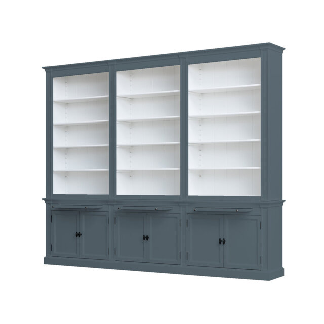 Bodee 240cm H x 300cm W Library Bookcase