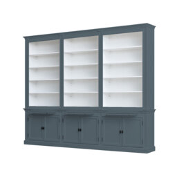 Bodee 240cm H x 300cm W Library Bookcase