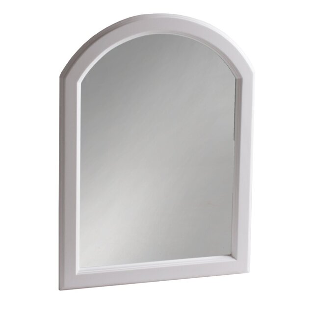 Hocking Wood Flat Wall Mirror